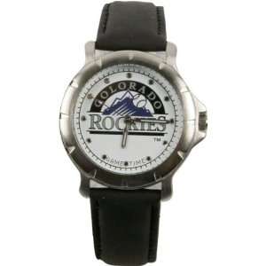  Colorado Rockies MLB Leather Watch: Sports & Outdoors
