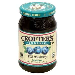 Crofters Wild Blueberry, 10 Ounce (Pack of 12)  Grocery 