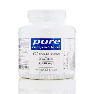  Pure Encapsulations Glucosamine Sulfate 1,000 mg. 180 