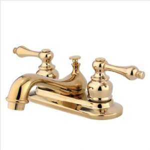 Elements of Design EB60AL Elizabeth Centerset Faucet with Metal Lever 