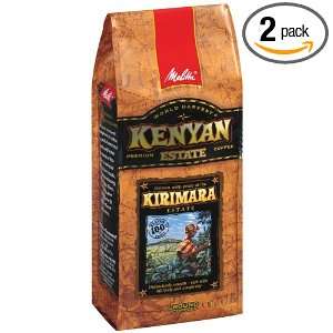 Melitta World Harvest Kenyan Estate Coffee, 10 Ounce Bags (Pack of 2)