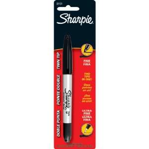 16 Pack NEWELL CORPORATION SHARPIE TWIN BLK CARDED 