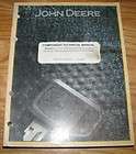 John Deere Fuel Injection Roosa Master Technical Manual  