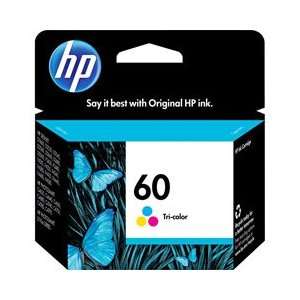  HP 60 TRICOLOR INK CARTRIDGEAPPROX 165 PAGE YIELD 