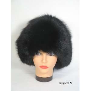  Black Fox Real FUR Winter Boyarka Style Hat TOP QUALITY 