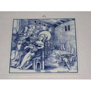  Delft Blue Hand Painted Porcelain Wall Tile: Everything 