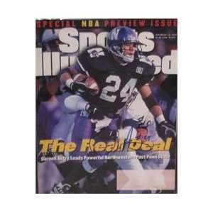  Darnell Autry autographed Sports Illustrated Magazine 