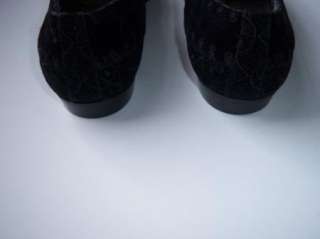 ROMANO MARTEGANI BOUTIQUE Black Suede LOAFERS Mens Shoes 