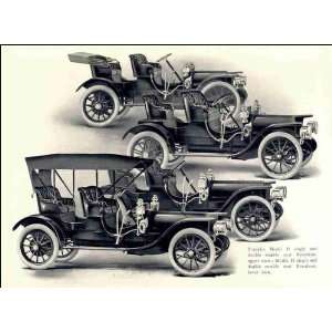   rumble seat runabout, upper view; Model H single and double rumble