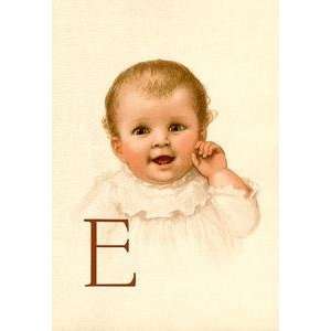    Paper poster printed on 20 x 30 stock. Baby Face E