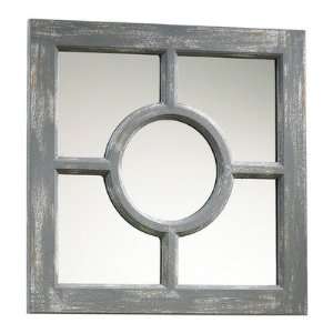  Ashford Mirror in Distressed Gray: Home & Kitchen