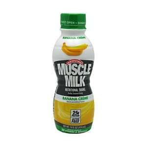  CytoSport Muscle Milk RTD   Banana Creme   12 ea Health 