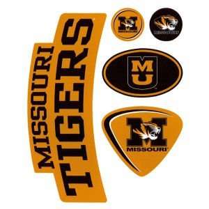  Missouri Tigers Moveable 5x7 Decal Multipack Sports 
