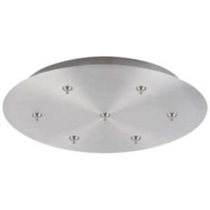 Round Fusion Jack Canopy by LBL Lighting  R008318   Finish  Glass 