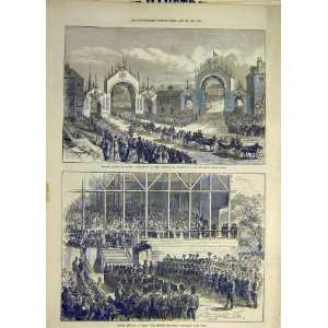  1872 Leeds Prince Arthur Roundhay Park Procession