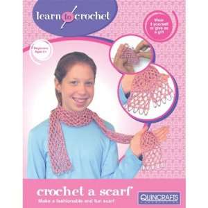  Begin To Crochet Kit Mesh Scarf