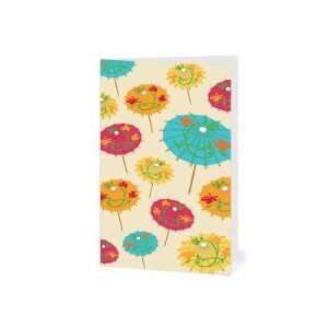 Blank Inside Greeting Cards   Lovely Parasols By Pinkerton Design