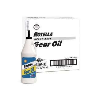  Shell Rotella 5062670 85W 140 HD Gear Lube  1 Quart, (Pack 