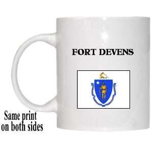  US State Flag   FORT DEVENS, Massachusetts (MA) Mug 