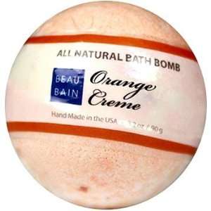  Orange Creme Bath Bomb: Beau Bain: Beauty