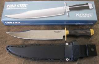 BRAND NEW Cold Steel 39LABS Natchez Bowie Knife & Secure Ex Sheath 