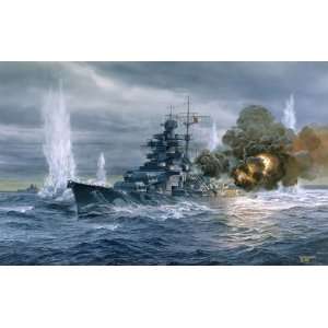  Bismarck   Tom Freeman   World War II Naval Art: Home 