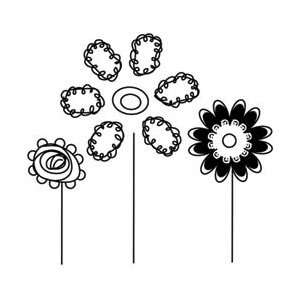  Unity Stamp Itty Bitty Unmounted Rubber Stamp Doodle Daisy 