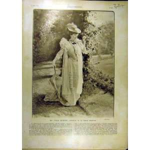  1905 Julia Bartet Legion DHonneur Portrait French