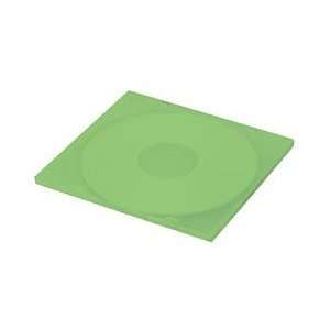  400 SLIM Green Color Single VCD PP Poly Cases 5MM 