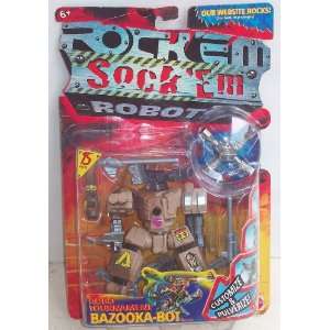  Rock Em Sock Em Robots 6 Action Figure   Bazooka Bot 