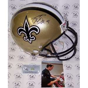 Drew Brees Autographed Helmet  Authentic  Sports 
