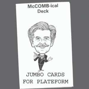    McCombical Deck  Royal  Jumbo   Card Stage Magic T: Toys & Games