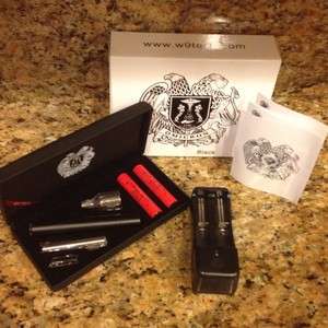   V2 Chrome & Black Personal Portable Vaporizer Oil Discreet Vapor Pen