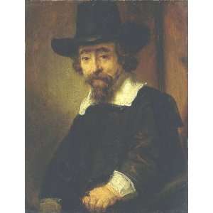  Oil Painting Dr Ephraim Bueno, Jewish Physician and 