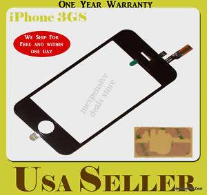IPHONE 3GS LCD DIGITIZER GLASS TOUCH SCREEN USA SELLER  