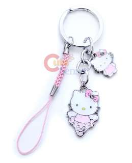 Sanrio Hello Kitty Key Chain Cell Phone Holder Stand  