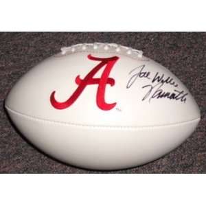 Joe Willie Namath Signed Alabama Football Gai   Autographed College 