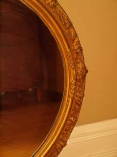 Antique Gilded Carved French Louis XVI Console Mantle Wall Mirror NO 