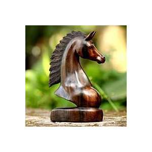  Brawny Horse Head, statuette: Home & Kitchen