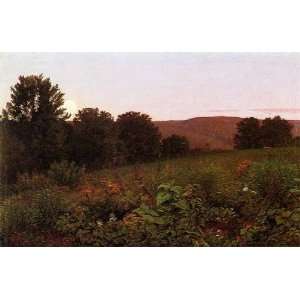   name Sunset on the Meadow, by Richards William Trost