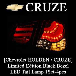 Chevrolet HOLDEN / CRUZE] Limited Edition Black Bezel LED Tail Lamp 