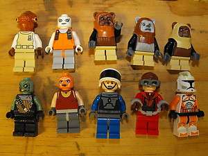 Lego Lot Of 10 Custom & Regular Star Wars Minifigs #8  