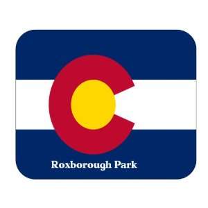   State Flag   Roxborough Park, Colorado (CO) Mouse Pad 