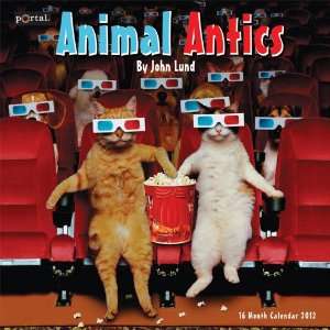  Portal 16 Month Animal Antics 2012 Calendar (CS12 018 