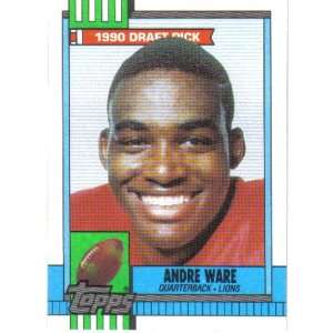  1990 Topps #349 Andre Ware [Misc.]