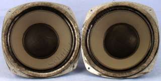 TANNOY 10 VINTAGE RED ALNICO DRIVERS PAIR RARE CLEAN  