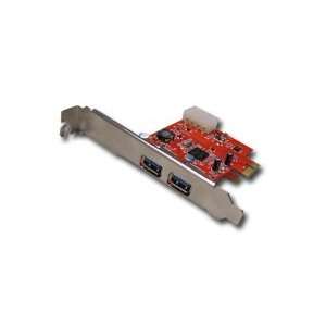   PCI E Host Controller Card w/ 4 pin molex power connector: Electronics
