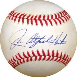  Jim Catfish Hunter Autographed Baseball Sports 