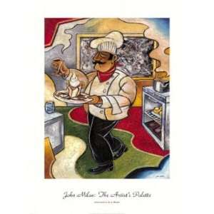  Jacksons ala Mode artist: John Milan 24x18: Home & Kitchen