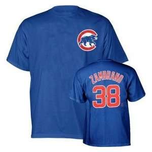  Carlos Zambrano Chicago Cubs Name and Number Majestic 